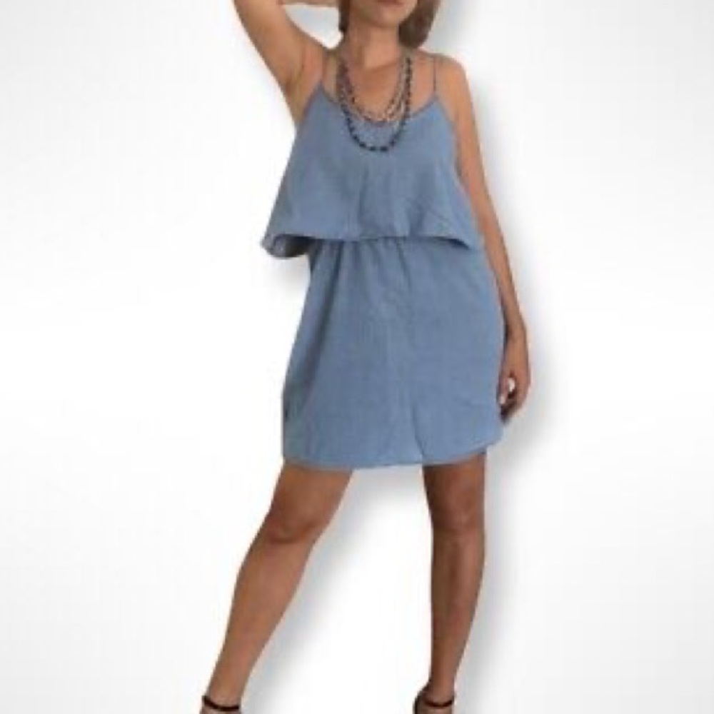 Old Navy Spaghetti Strap Denim Women’s Dress- Medium